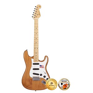 Guitarra Stratocaster SX American Alder Natural Profissional
