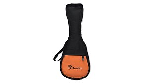 OA Bag p/ Ukulele Soprano Luxo Preto OABUSL