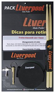 Liverpool Pack De Treinamento Para Baterista LIVERPACK
