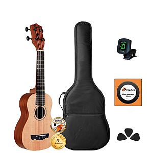 Kit Ukulele Soprano Tagima Acústico 41-K Spruce Completo