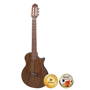 Violão Elétrico Nylon Giannini Stage Flat Fosco Maciço