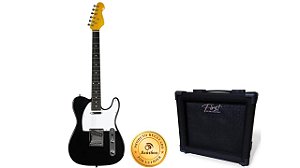Kit PHX Guitarra Telecaster Special Preta C/ Ampl. TL-1BK