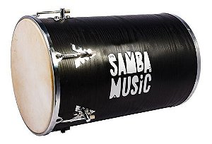 Phx Tantam Samba Music Madeira Pvc 70x14 Preto Pele Couro 951MABKW