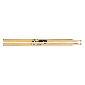 Baqueta de Bateria Profissional Liverpool Classic 5bc Marfim