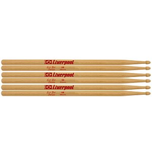 Baqueta De Bateria Liverpool Eco Bio 5B Abiuarana 3 Pares