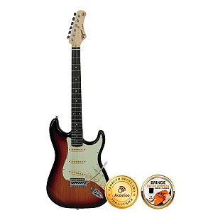 Guitarra Stratocaster Tagima Sunburst Tg-500 Profissional