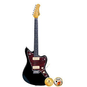 Guitarra Jazzmaster Tagima TW-61 Preto Tortoise Profissional
