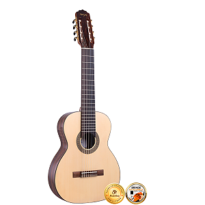 Violão Profissional 8 Cordas Nylon Rozini Rx228 Jacarandá