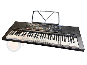 Teclado Musical Profissional 61 Teclas USB Timbres e Ritmos