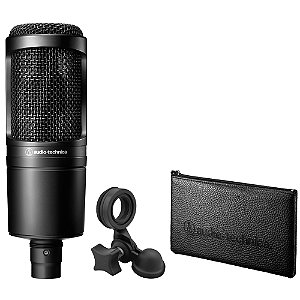 Microfone Condensador Profissional  Audio Technica AT2020