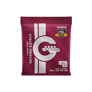 Corda de Guitarra Solez Groove Full Pack GFP2X (011.048)