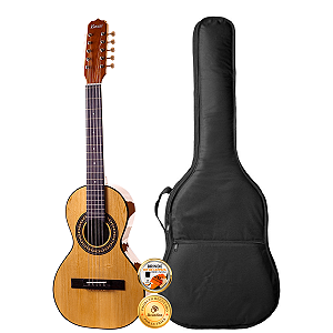 Kit Viola Caipira Elétrica Rozini Ponteio Brilhante Rv151 Capa