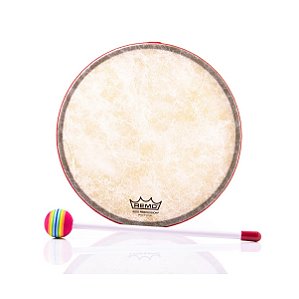 Tambor Infantil Remo Hand Drum 10'' Com Baqueta Mallet