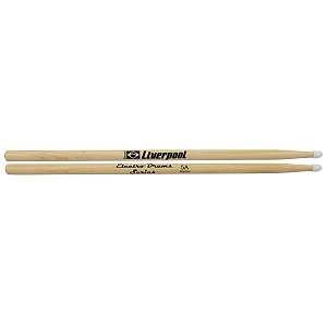Baqueta de Bateria Liverpool Electro Drum 5A Marfim Nylon