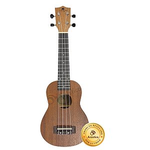 Ukulele Soprano Mahogany Profissional Elétrico