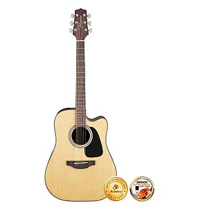 Violão Elétrico Takamine GD Séries Aço Natural Fosco GD12CE