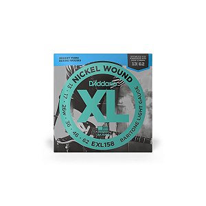 Corda De Guitarra D'Addario XL Nickel Barítono Leve (013.062)