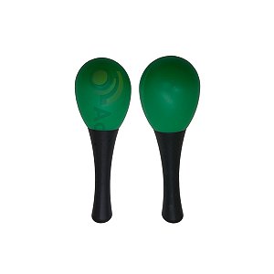 Par De Maraca Musicalização Infantil Liverpool Verde