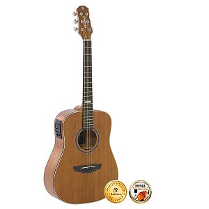 Violão Elétrico Strinberg Baby SR200 Mahogany Folk Fosco