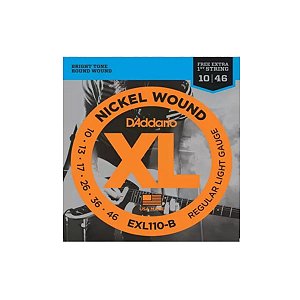 Corda De Guitarra D'Addario XL Nickel Light (010.046)