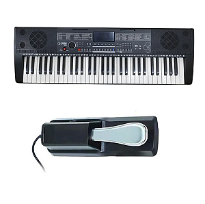 Teclado Musical Profissional 61 Teclas USB E MIDI Com Pedal