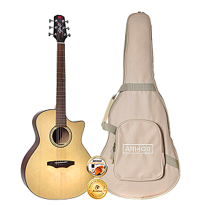 Violão Seizi Supreme Ryu Cutaway Spruce Natural Com Bag