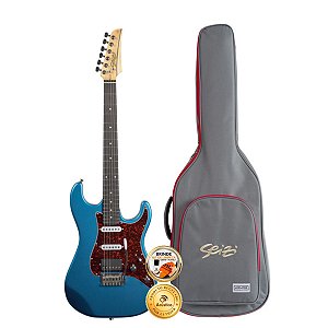 Guitarra Seizi Katana Musashi Lake Placid Blue Com Bag