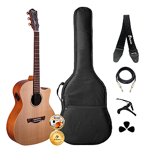 Kit Violão Profissional Tagima Ambience Frontier Completo