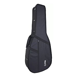 Semi Case Para Violão Folk Spring SP-FK Preto