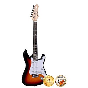 Guitarra Stratocaster Winner Wgs Sunburst Single Coil