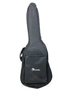 Bag Super Luxo Para Violão Clássico Preto Com Bolso E Alça