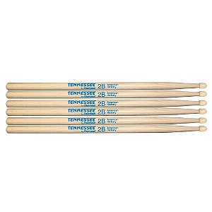 Baqueta De Bateria Liverpool Tennessee Hickory 2B 3 Pares