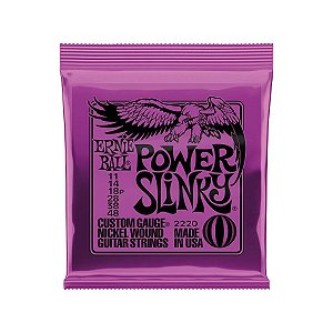 Corda De Guitarra Ernie Ball Power Slinky Níquel (011.048)