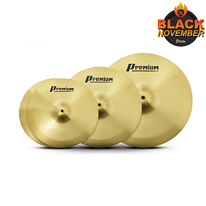 Kit De Pratos De Bateria Premium By Zeus 14/16/20