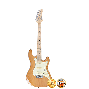 Guitarra Stratocaster Strinberg STS150 Natural Em Alder