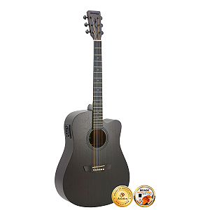 Violão Elétrico Strinberg Forest FS4D Tobacco Folk Aço