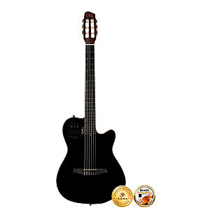 Violão Godin Multiac Nylon Eletroacústico ACS Black Pearl HG