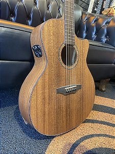Semi-novo Violão Seizi Supreme Ryu Mirai Mahogany C/ Bag