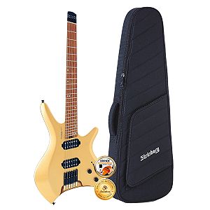 Guitarra Headless Strinberg Next SHN6 Gold Com Bag