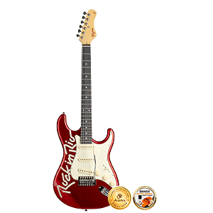 Guitarra Stratocaster Tagima Edição Rock In Rio Candy Apple Red