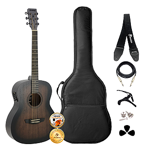 Kit Violão Strinberg Forest FS1A Tobacco Sunburst Completo