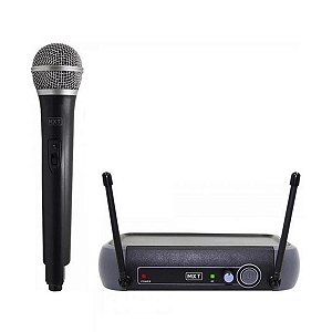 Microfone Sem Fio Profissional MXT UHF-202 R-202