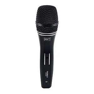 Microfone Dinâminco Cardióide MXT M-235 Preto Com Cabo 3M