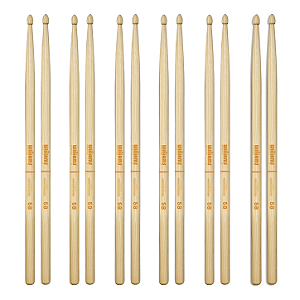 Baqueta De Bateria Williams Hickory 5B Hard Rock 6 Pares