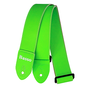 Correia Basso SF181 Verde Neon Para Guitarra Violão E Baixo