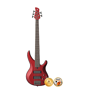 Contrabaixo Yamaha TRBX305 5 Cordas Ativo Vermelho