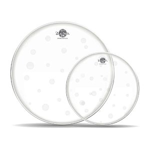 Pele De Bateria Luen Dudu Portes Hidráulica Clear 14"