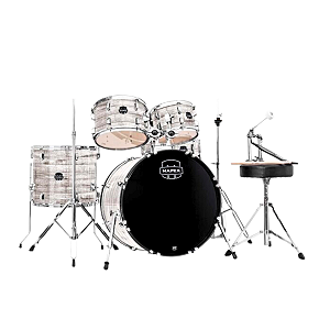 Bateria Acústica Mapex Profissional Comet CM5044T White