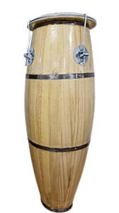 Atabaque 120 Cm Afinação Presilha Pele Couro Animal ATQ110