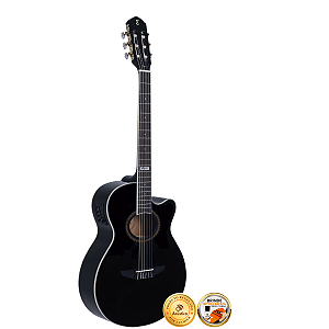 Violão Elétrico Nylon Tagima Vegas EQ America Series Black